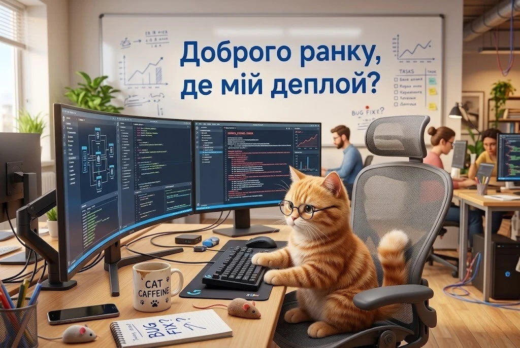 Доброго ранку: картинки, сучасний гумор в офісі та IT-приколи для гарного настрою