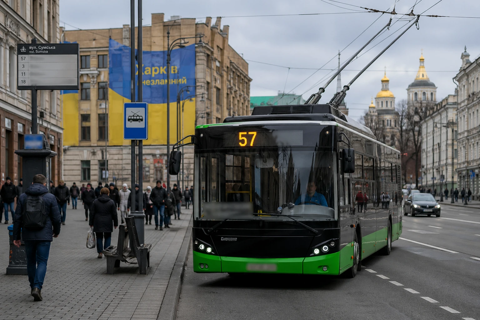 Тролейбус 57 Харків