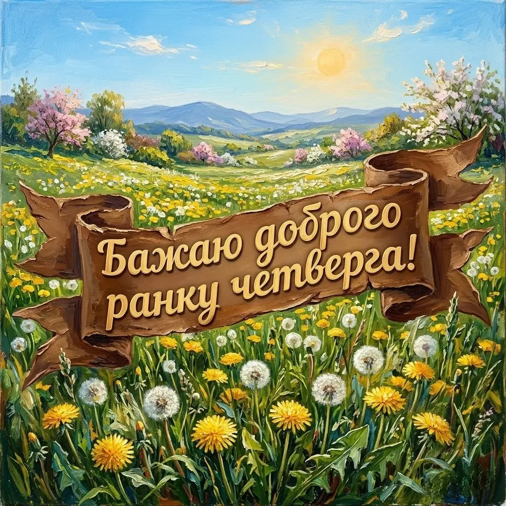 Доброго ранку четверга: весняні картинки та душевні вітання для гарного настрою