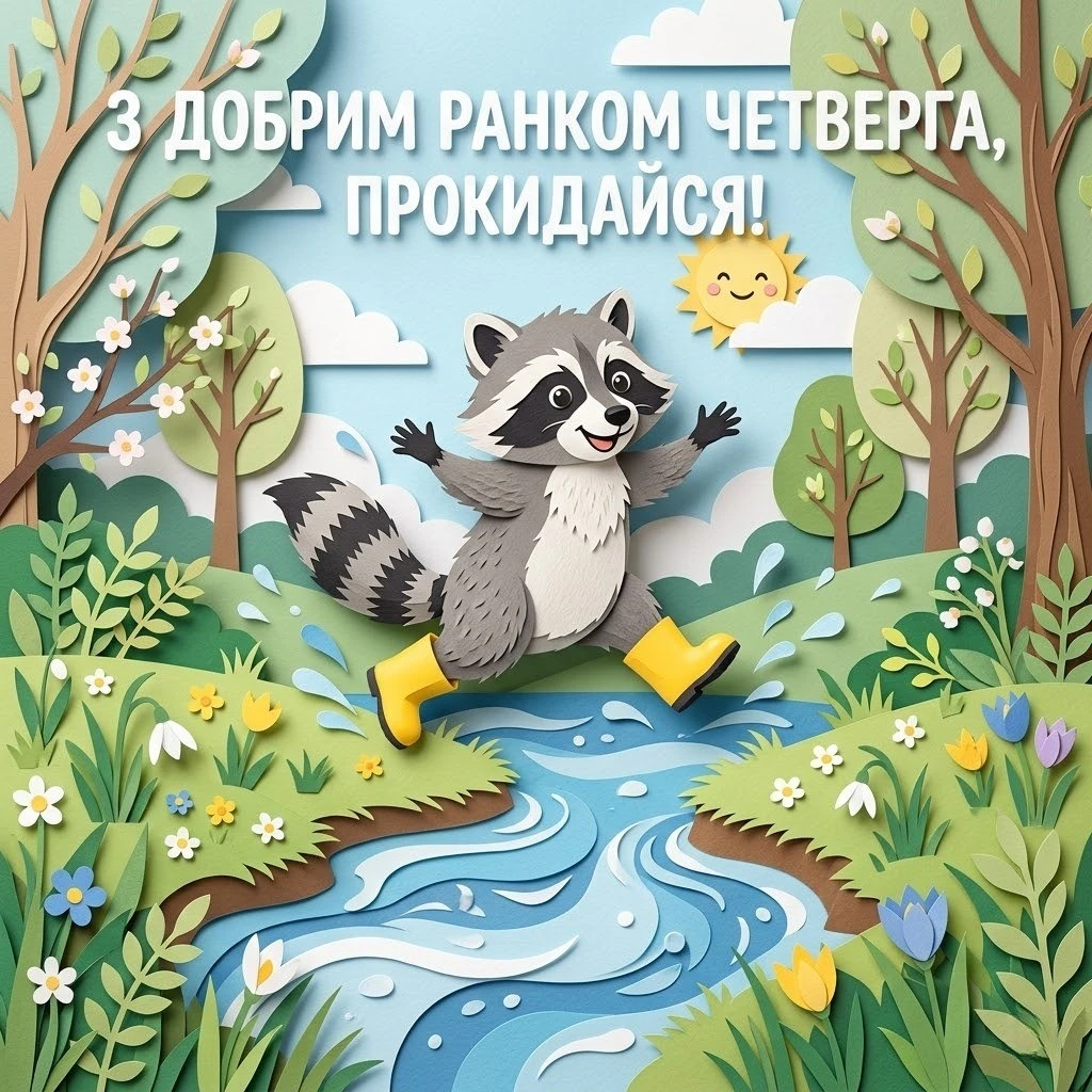 Доброго ранку четверга: весняні картинки та душевні вітання для гарного настрою