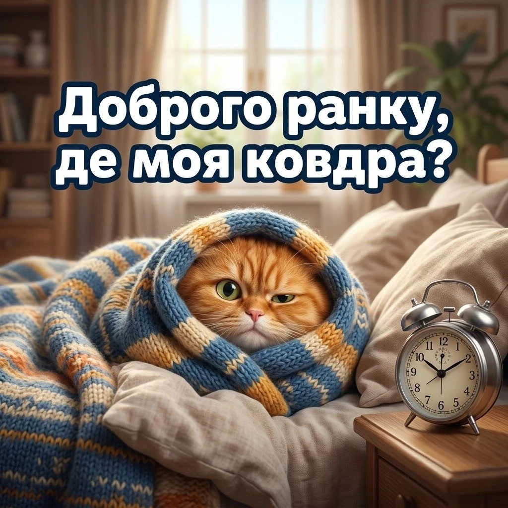 Доброго ранку: прикольні картинки українською для душевного настрою та спокійного дня