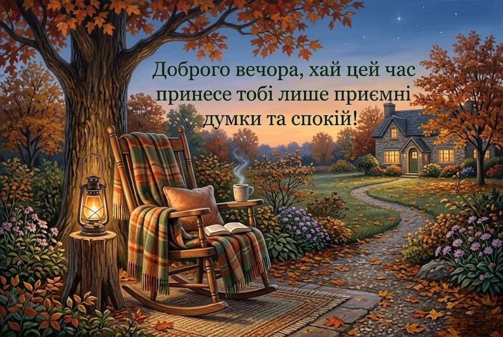 Доброго вечора та гарного відпочинку, кохана: душевні картинки та особливі побажання