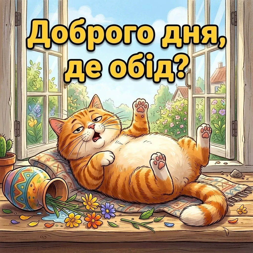 Доброго дня, бажаю гарного настрою: найкращі українські картинки та листівки для душі