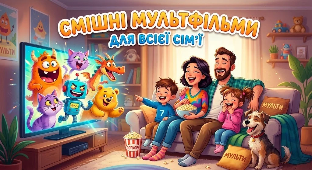 Цікаві мультфільми для всієї сім’ї з різних країн і жанрів