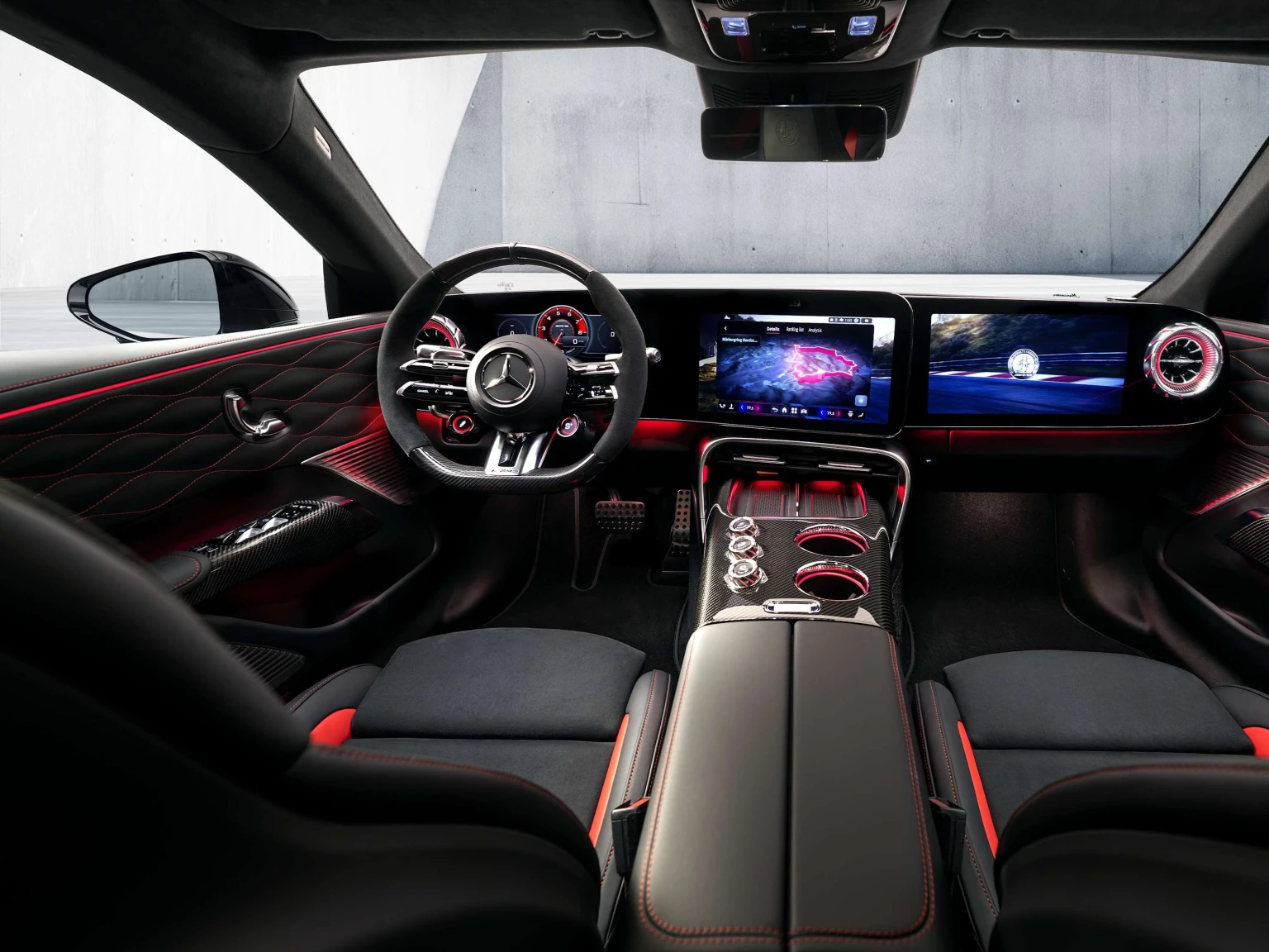 Створений з нуля: бренд Mercedes-AMG випустив шалений електричний фастбек