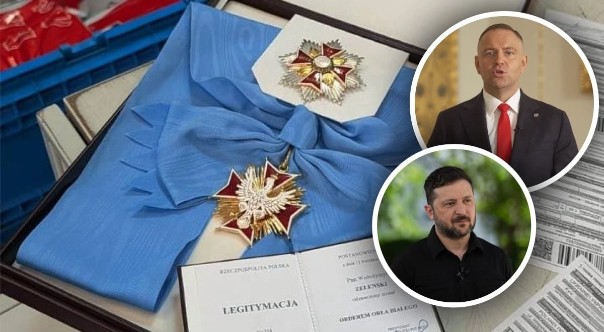 Польська канцелярія відповіла на критику Зеленського щодо орденів Білого Орла