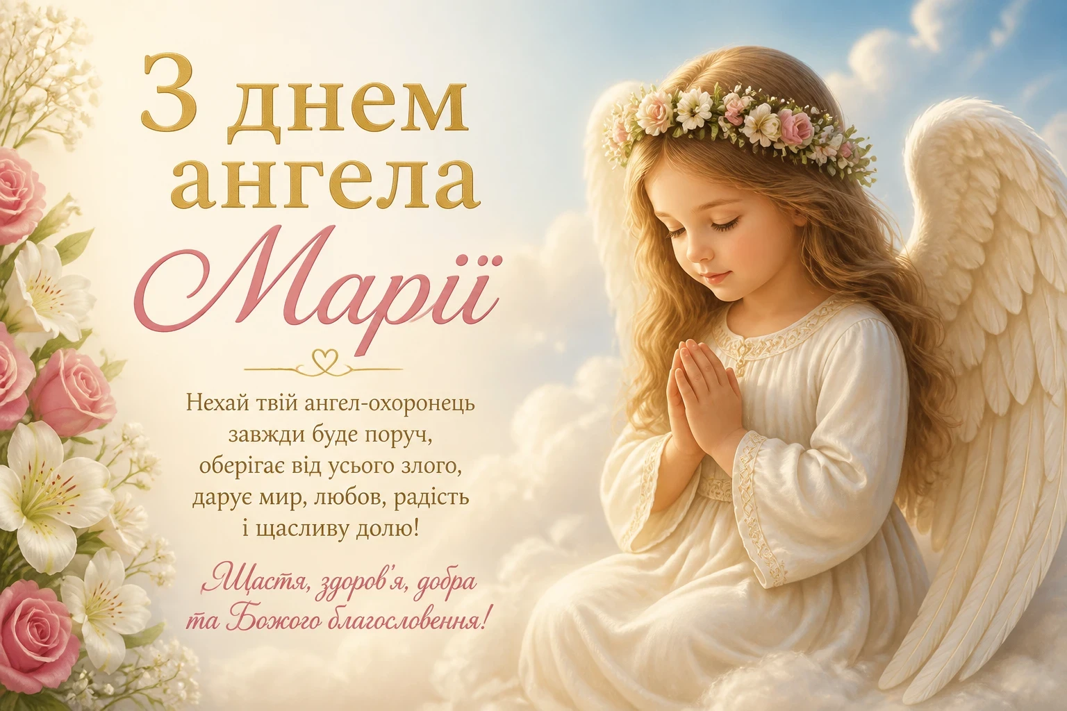 З днем ангела Марії