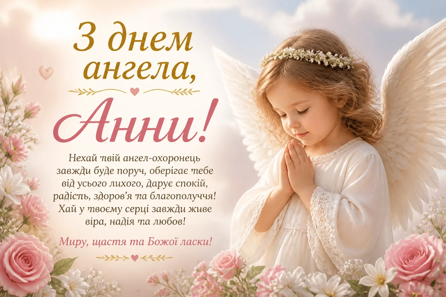 З днем ангела для Анни