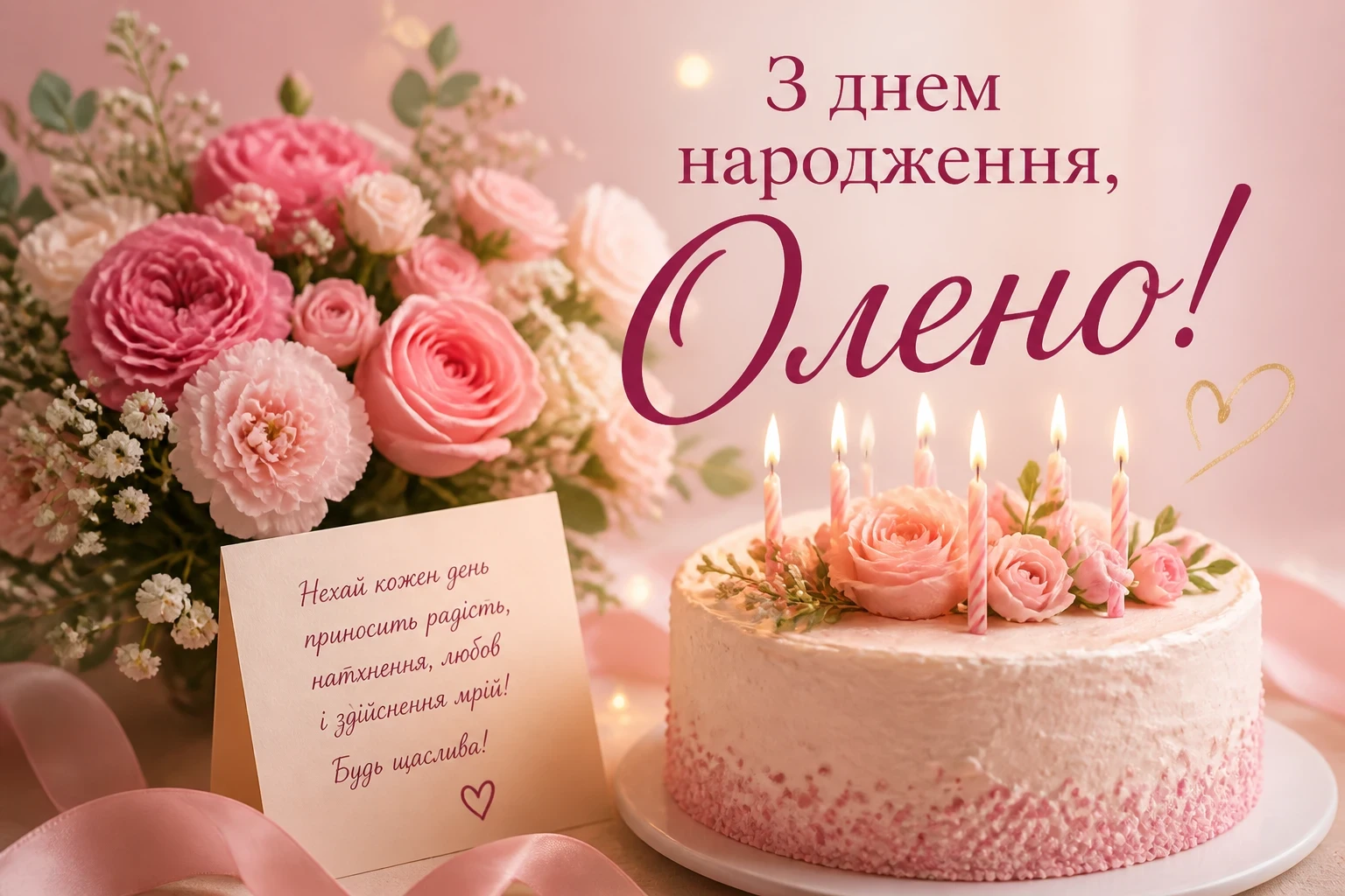 З днем народження, Олено