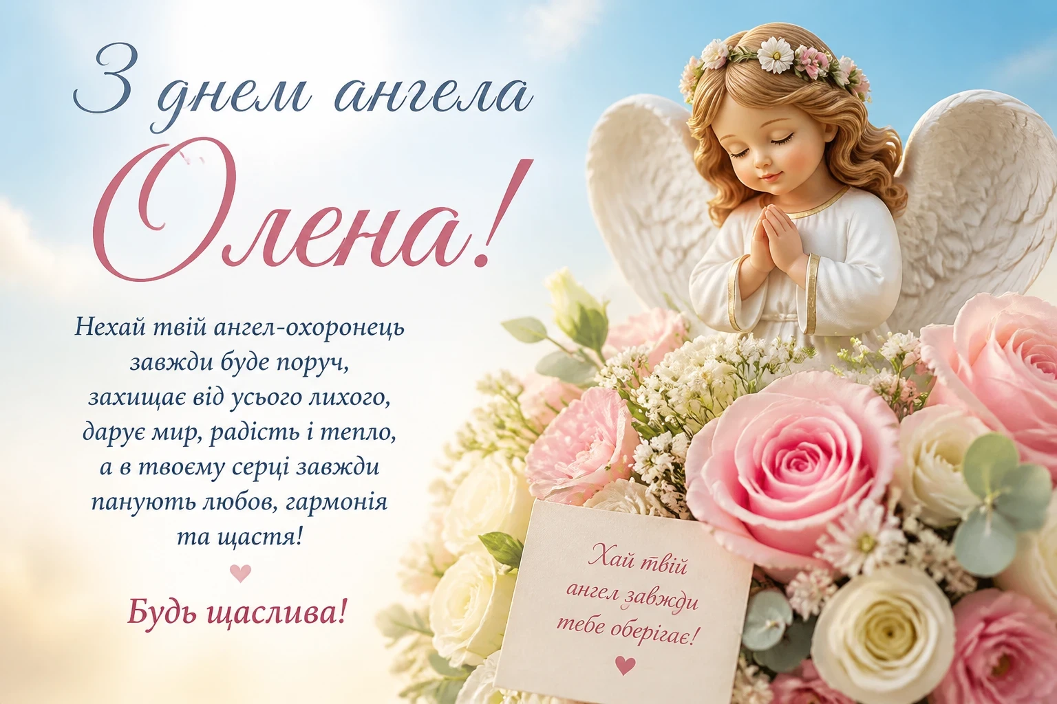З днем ангела Олена
