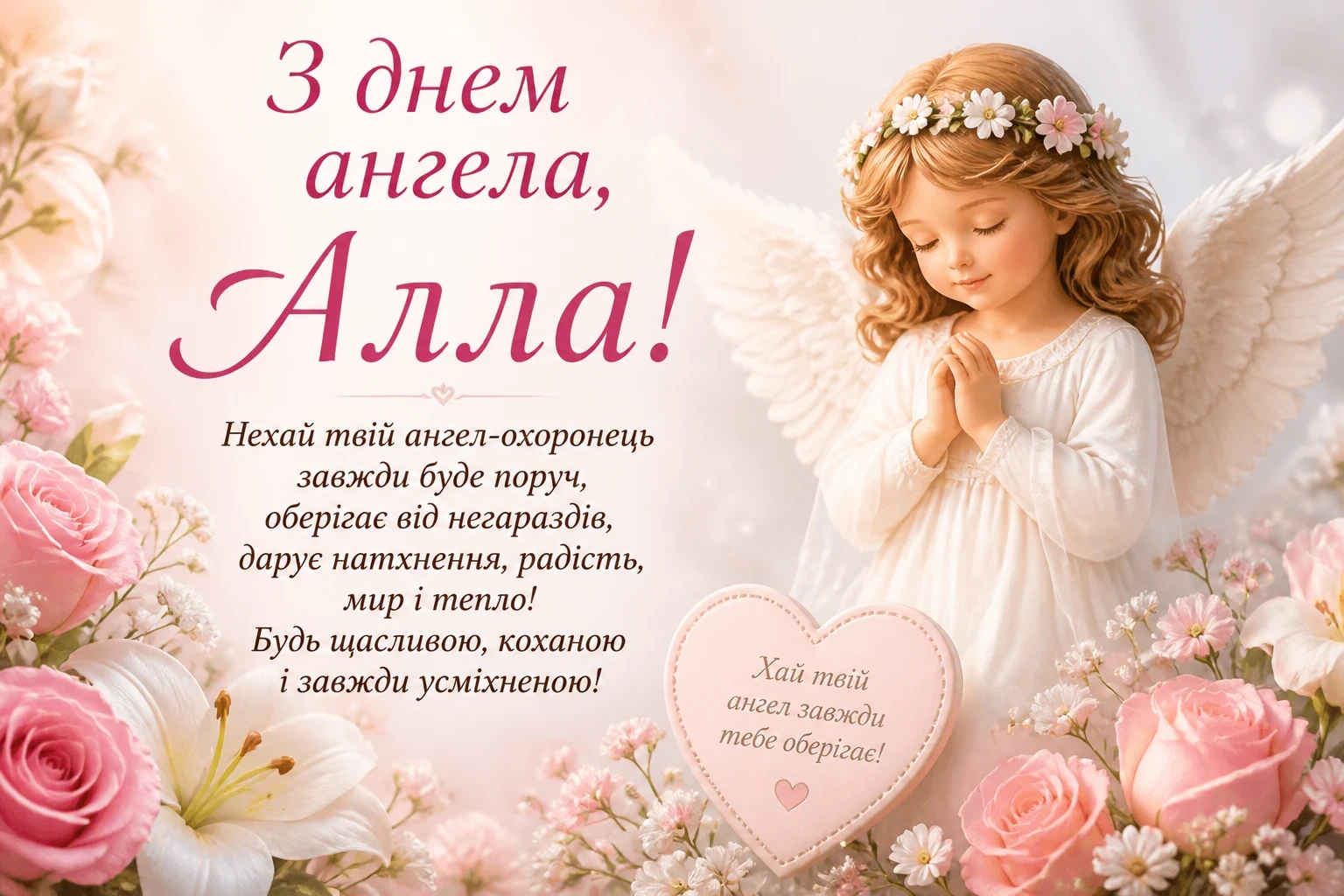 З днем ангела Алла