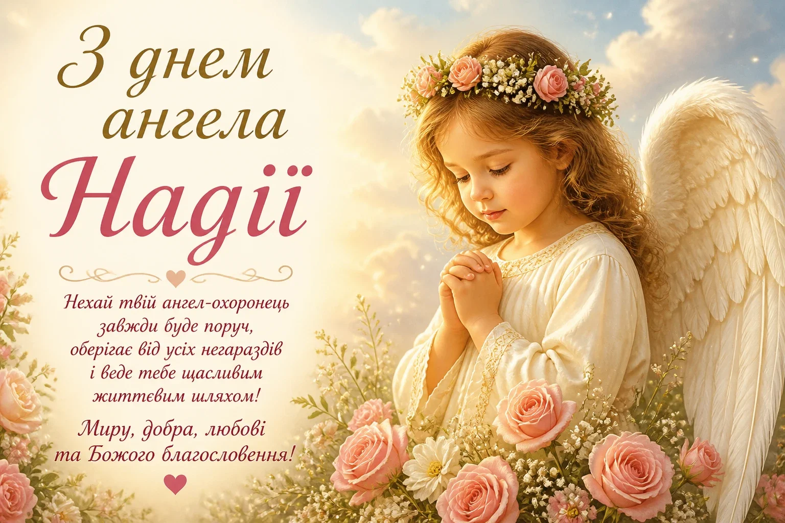 З днем ангела Надії