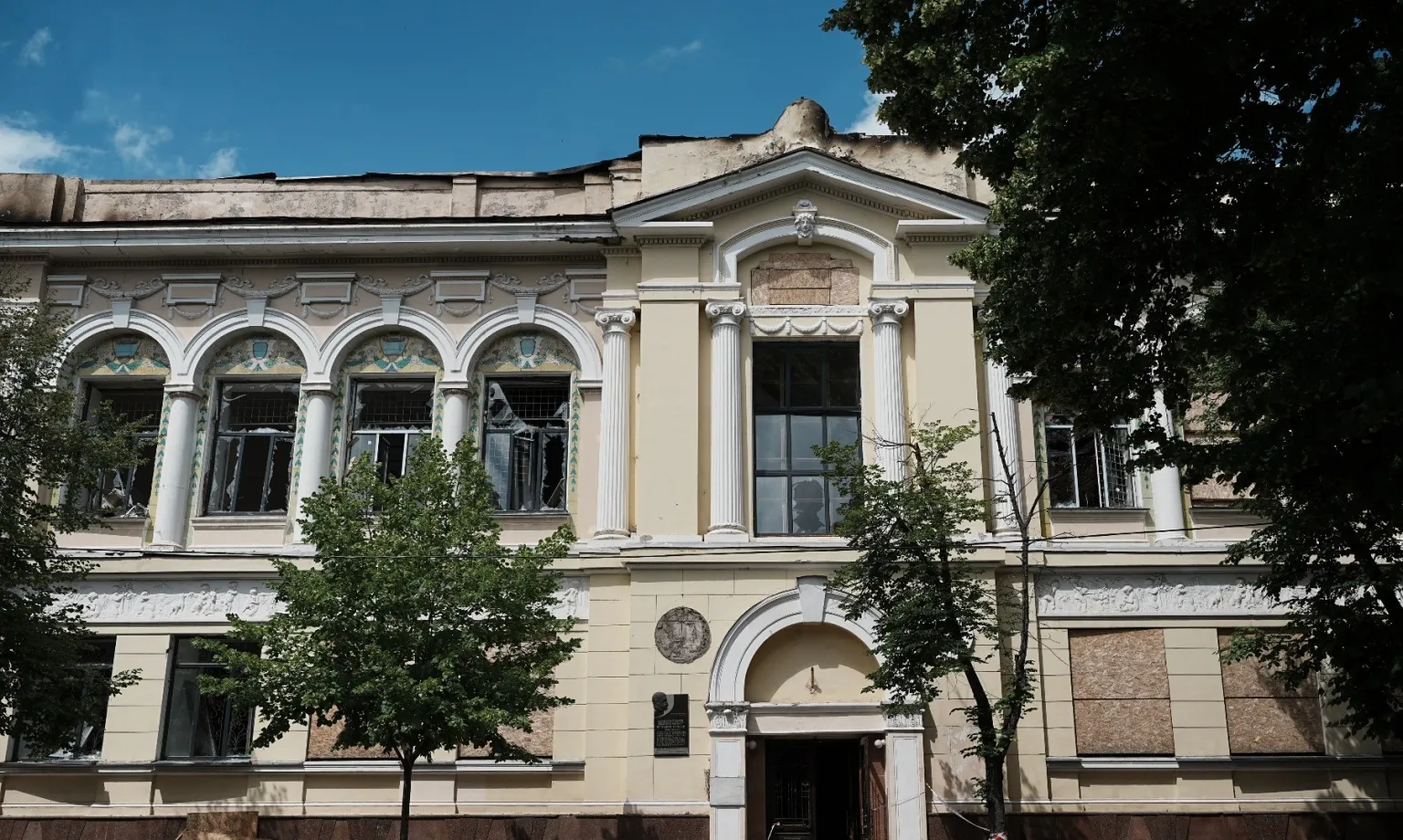 Стан Харківського художнього музею після атаки РФ критичний