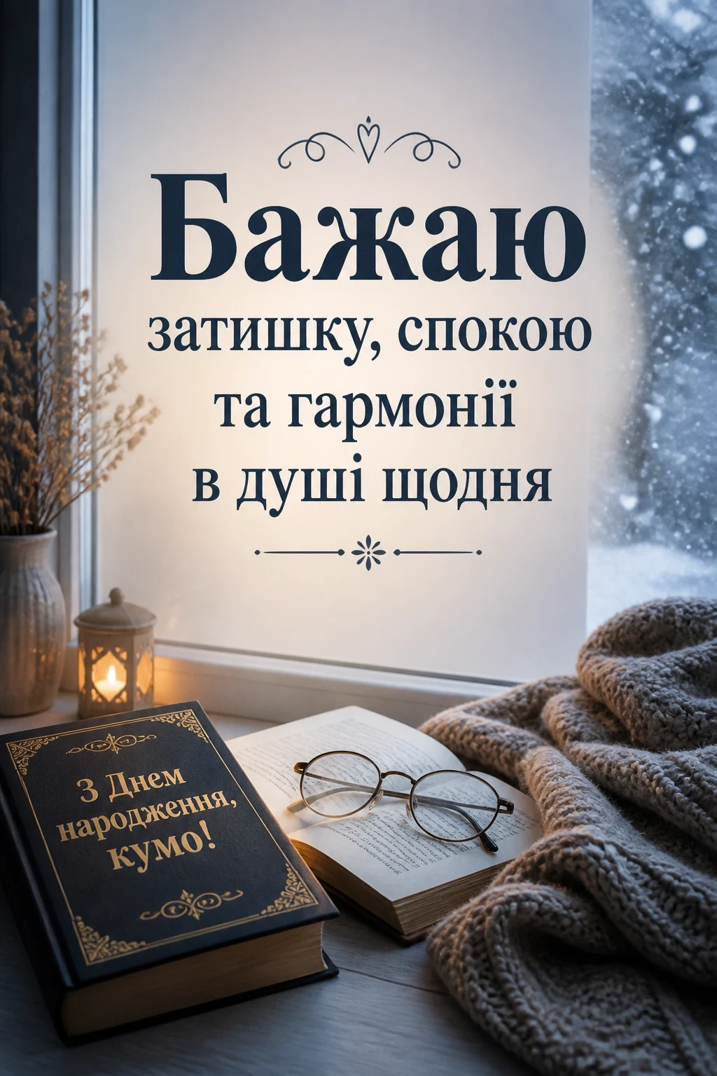 привітання кумі з днем народження своїми словами