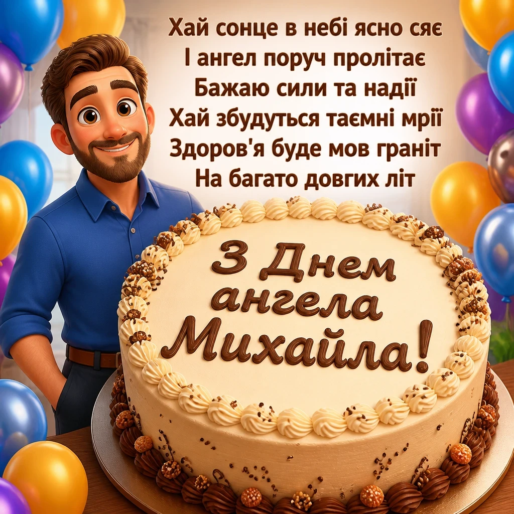 привітання з днем ангела михайла привітання з днем ангела михайла