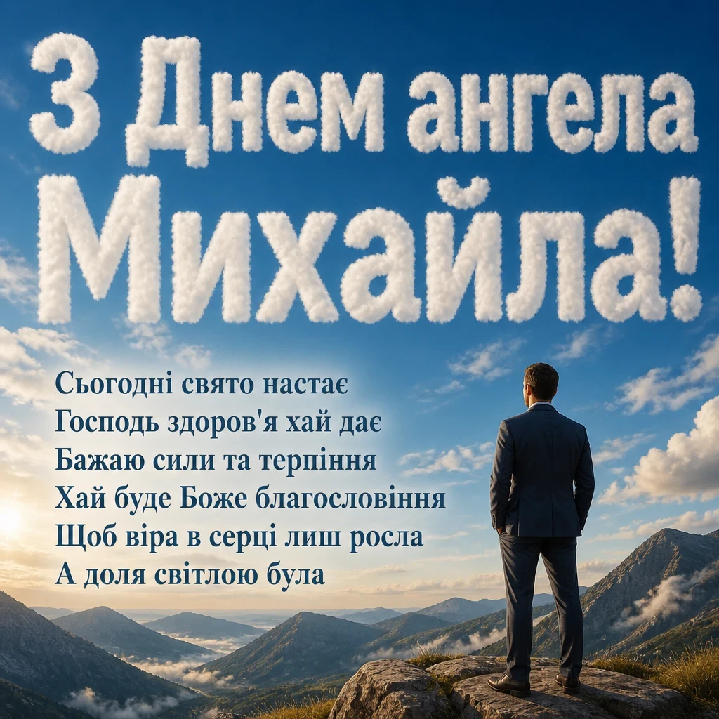 привітання з днем ангела михайла привітання з днем ангела михайла