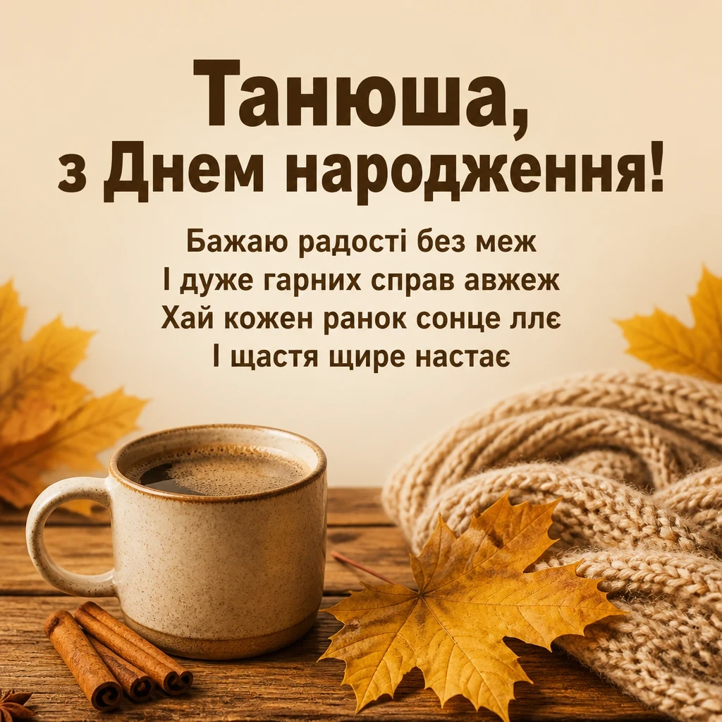танюша з днем народження танюша з днем народження
