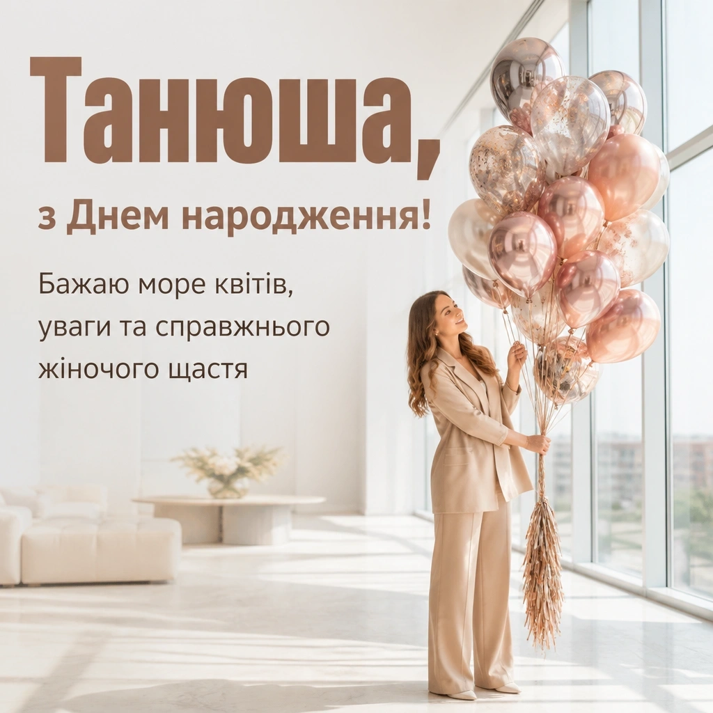 танюша з днем народження танюша з днем народження