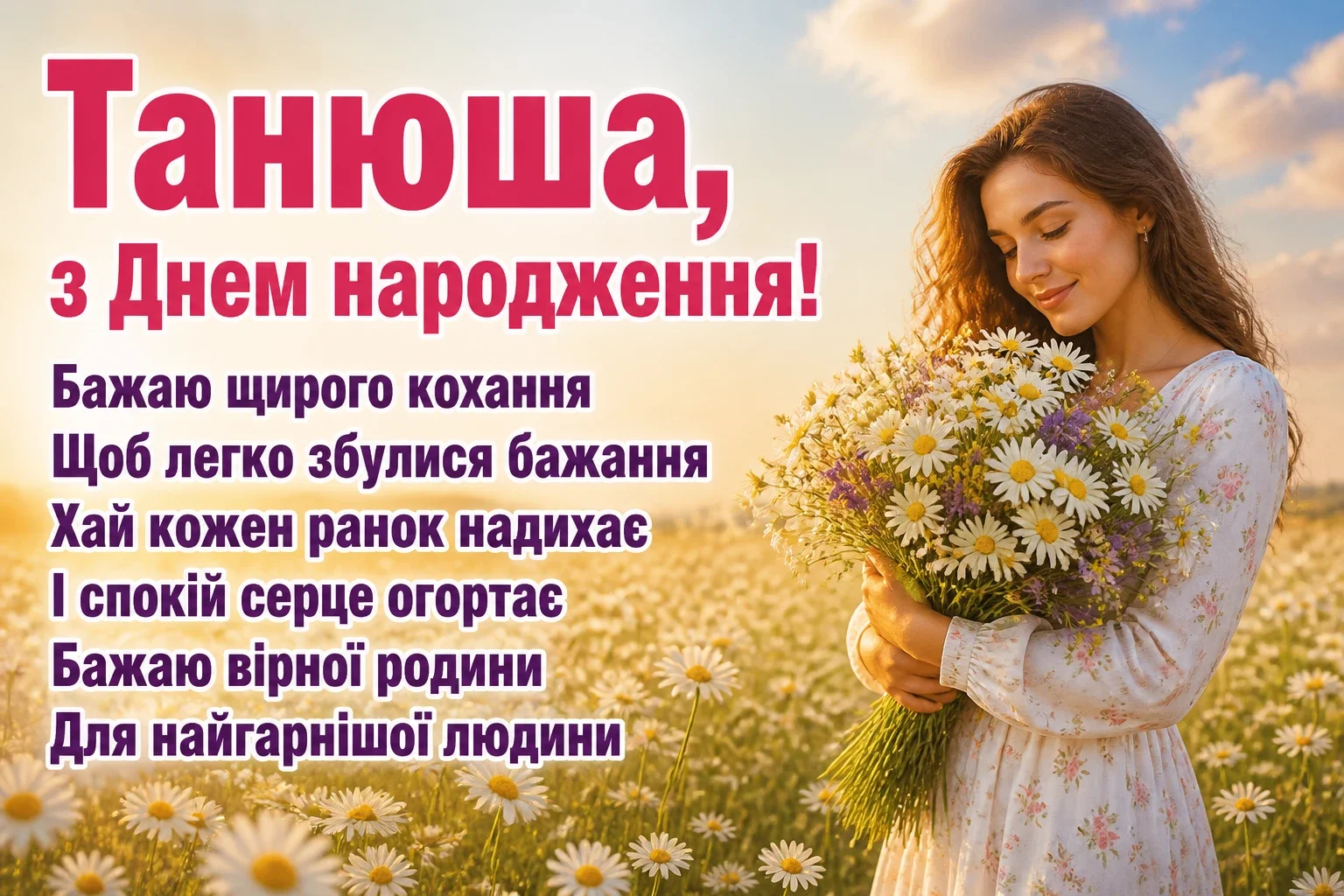 танюша з днем народження танюша з днем народження