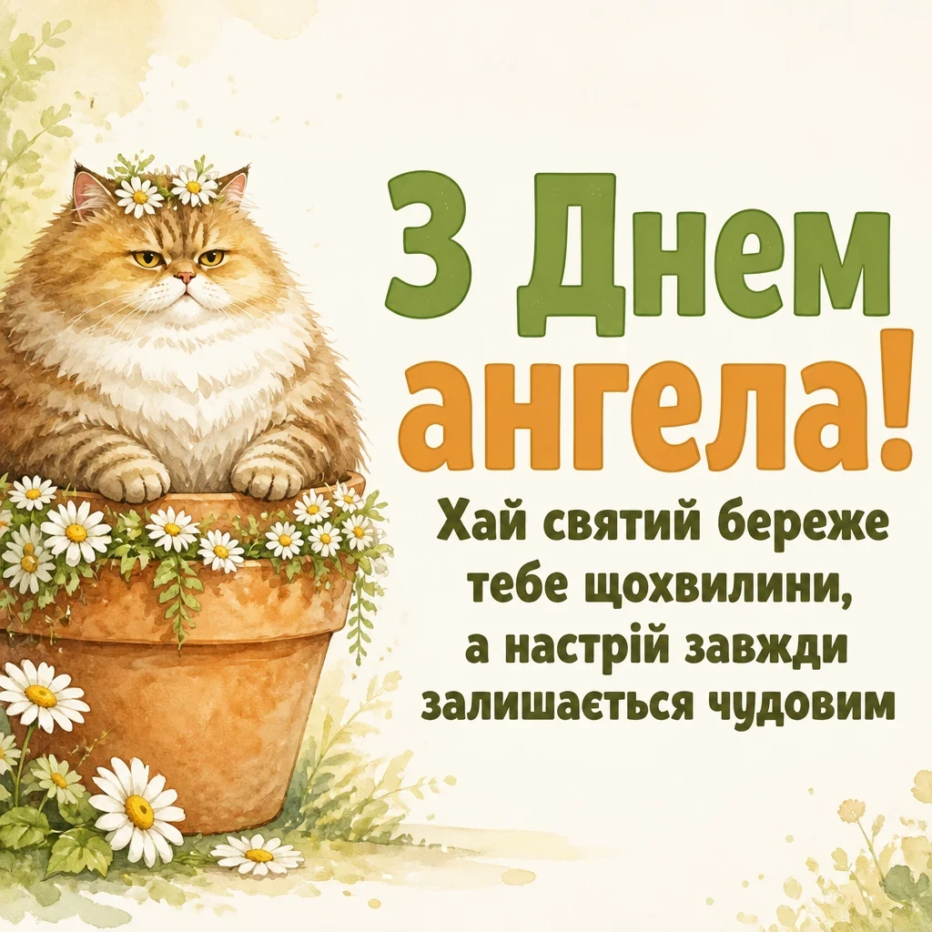 з днем ангела квіти