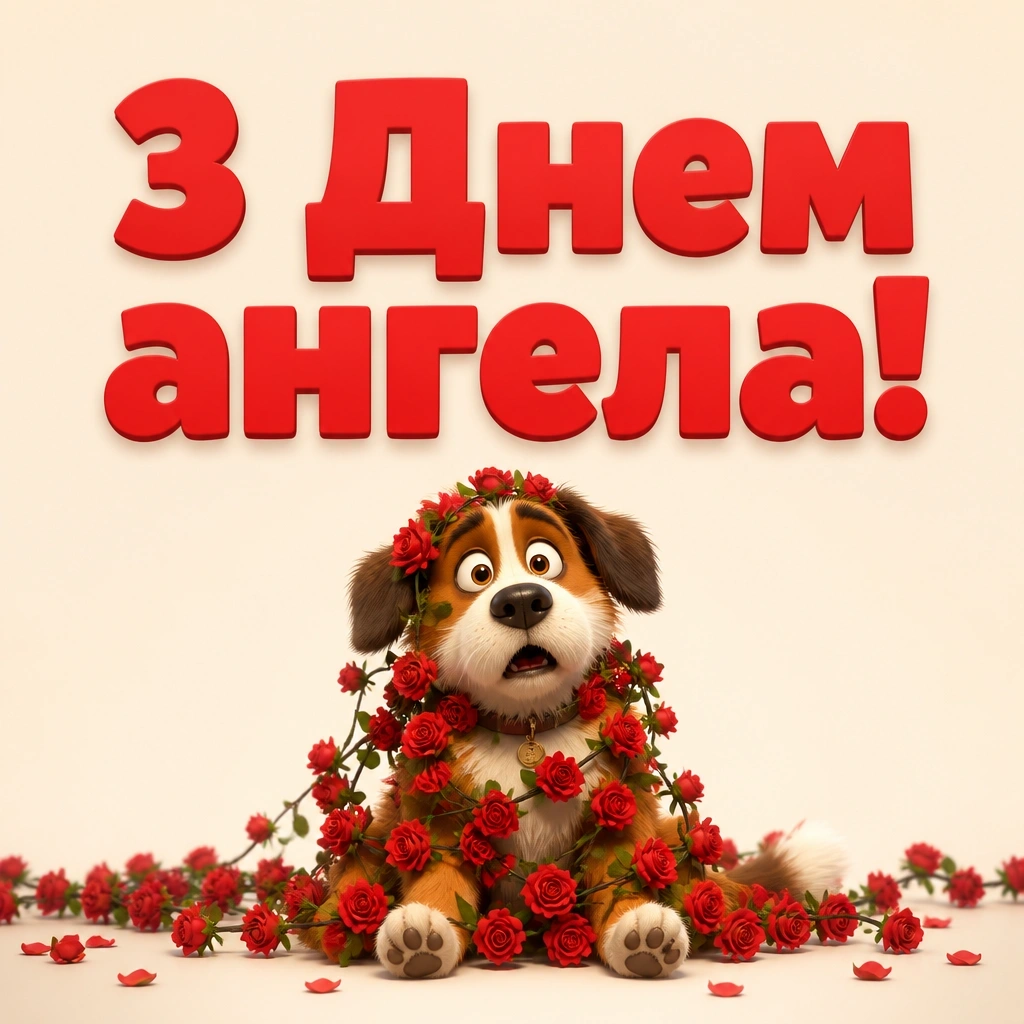з днем ангела квіти
