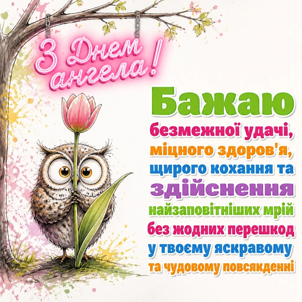 з днем ангела квіти