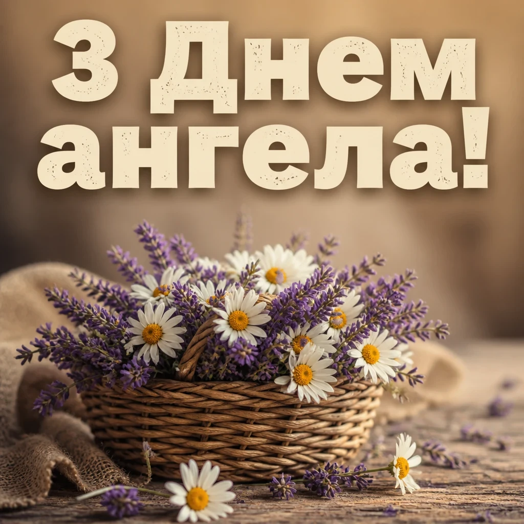 з днем ангела квіти