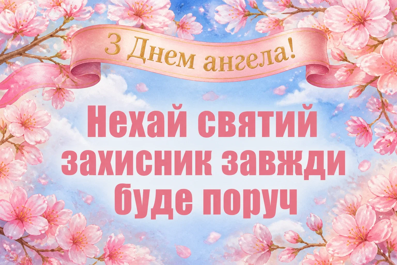 з днем ангела квіти