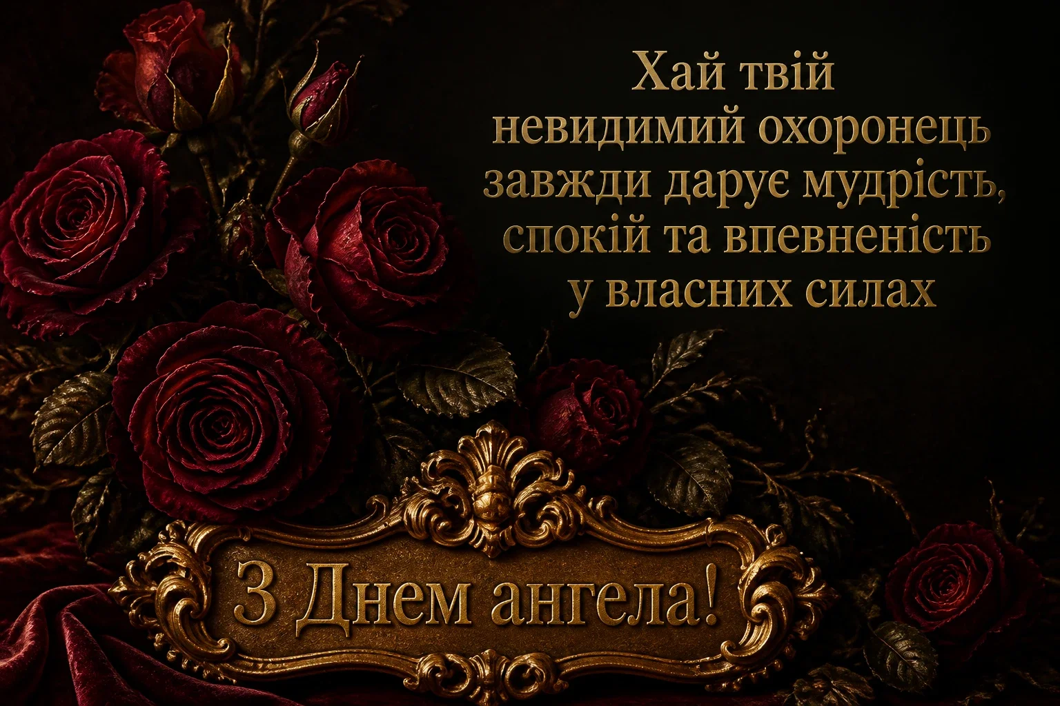 з днем ангела квіти
