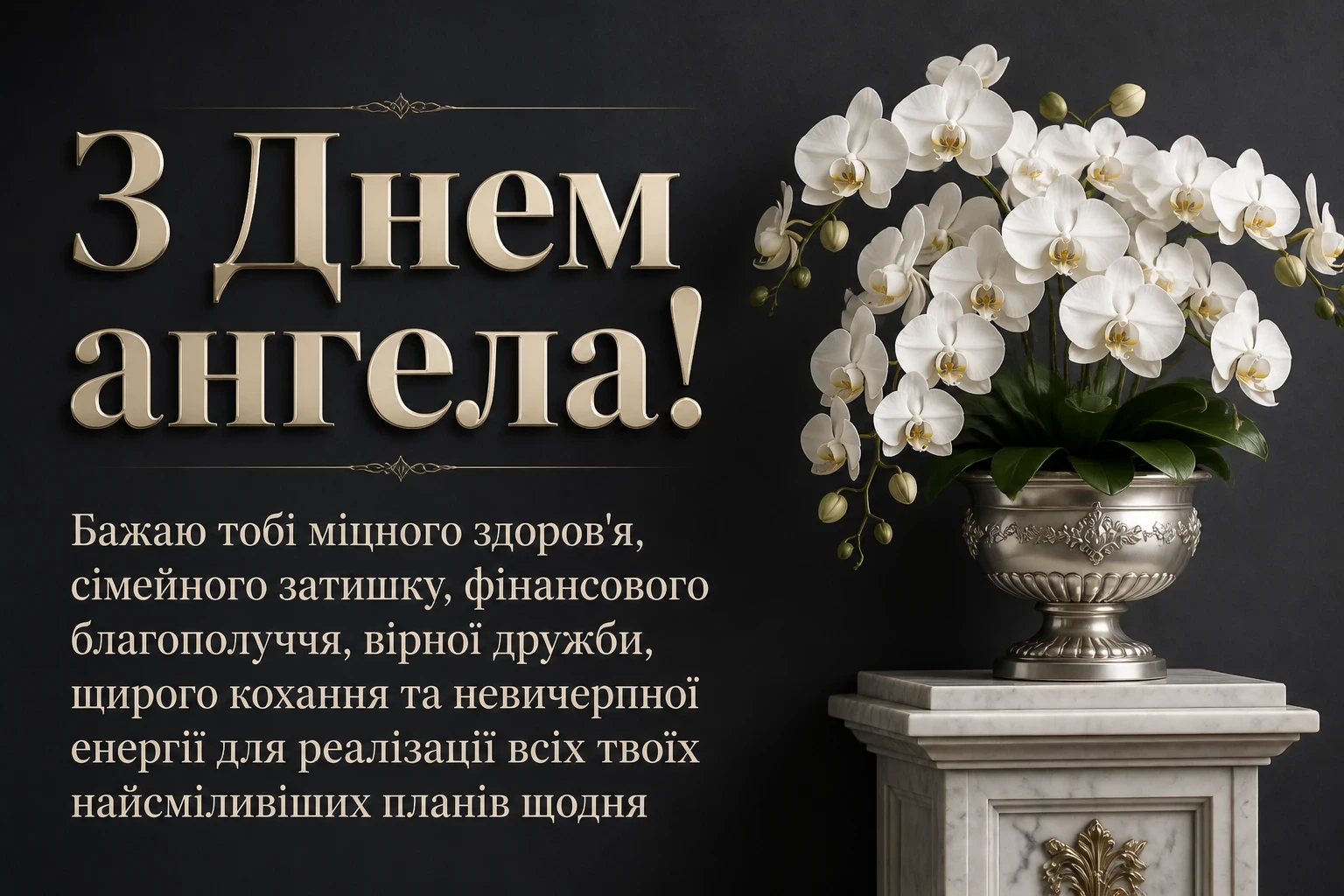 з днем ангела квіти