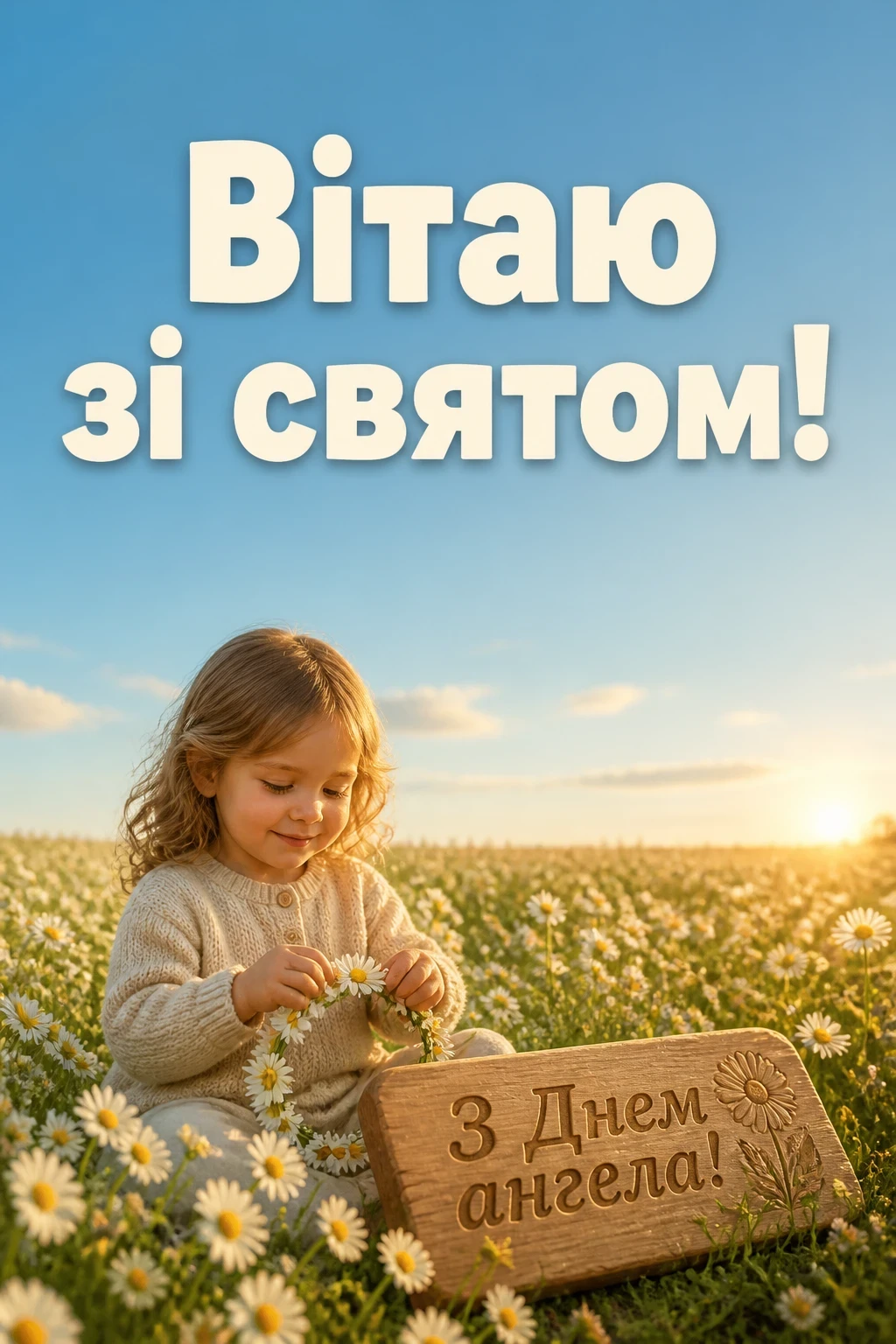 з днем ангела квіти