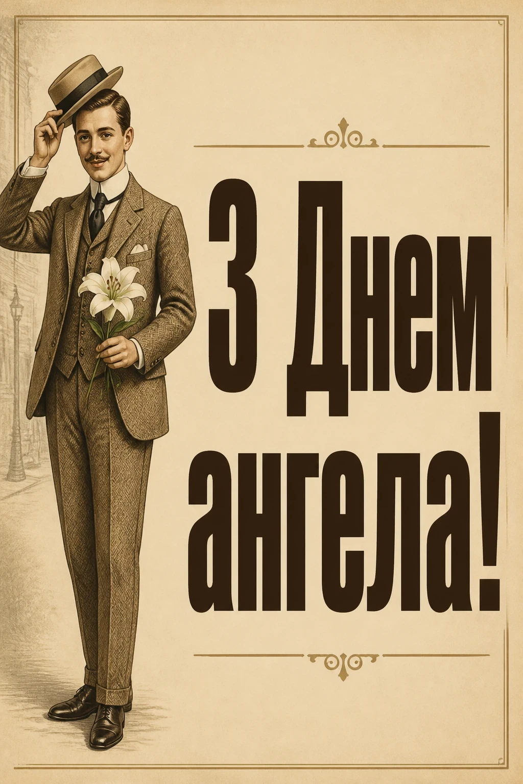з днем ангела квіти