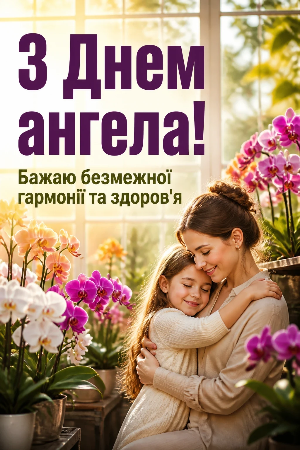 з днем ангела квіти