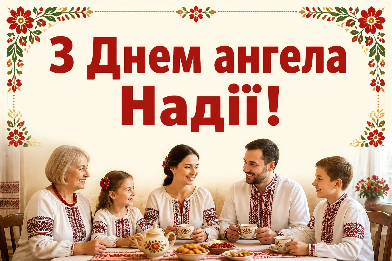 з днем ангела надії