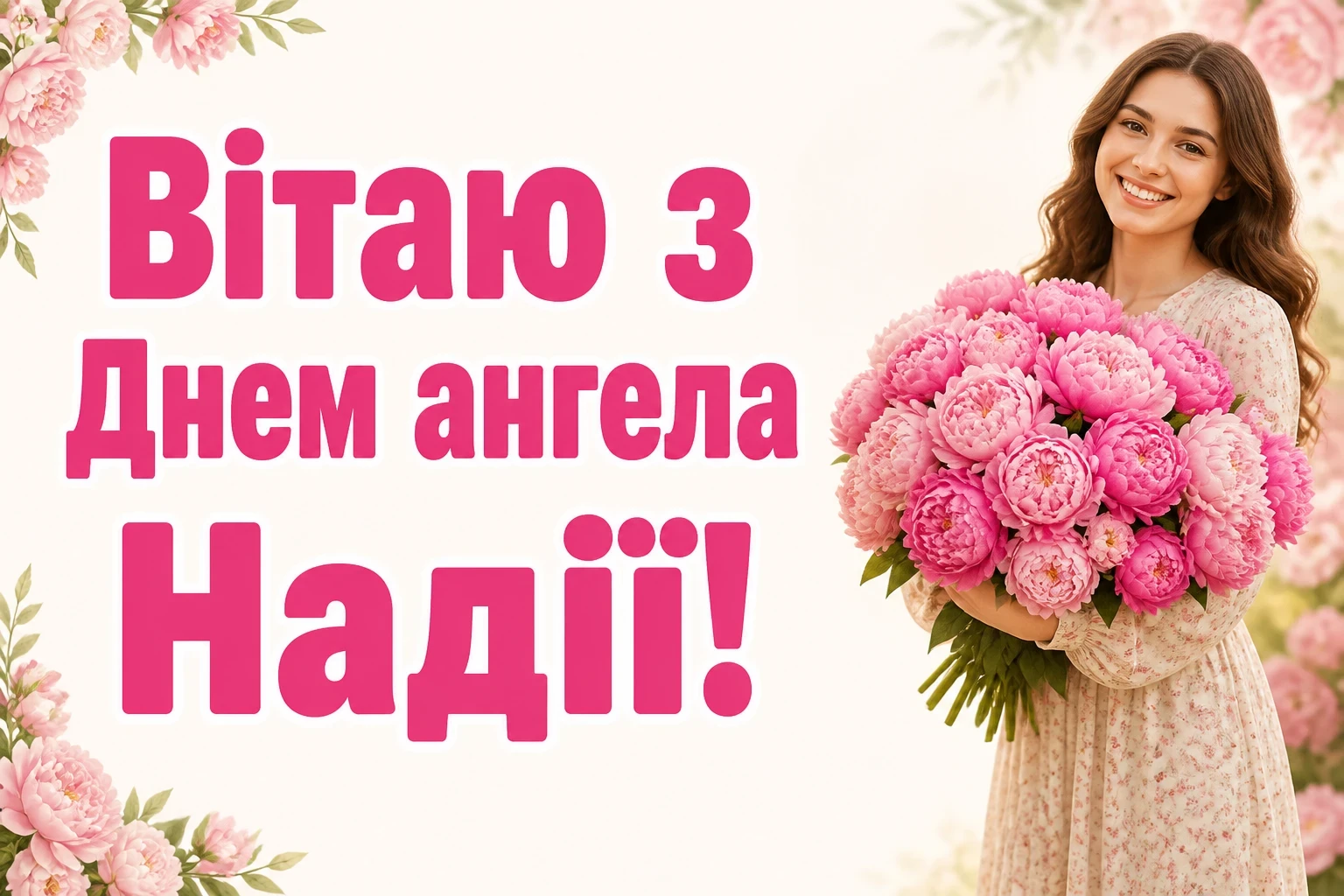 з днем ангела надії
