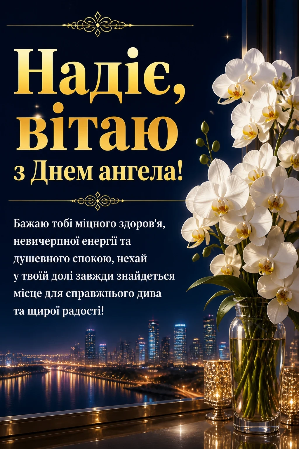 з днем ангела надії
