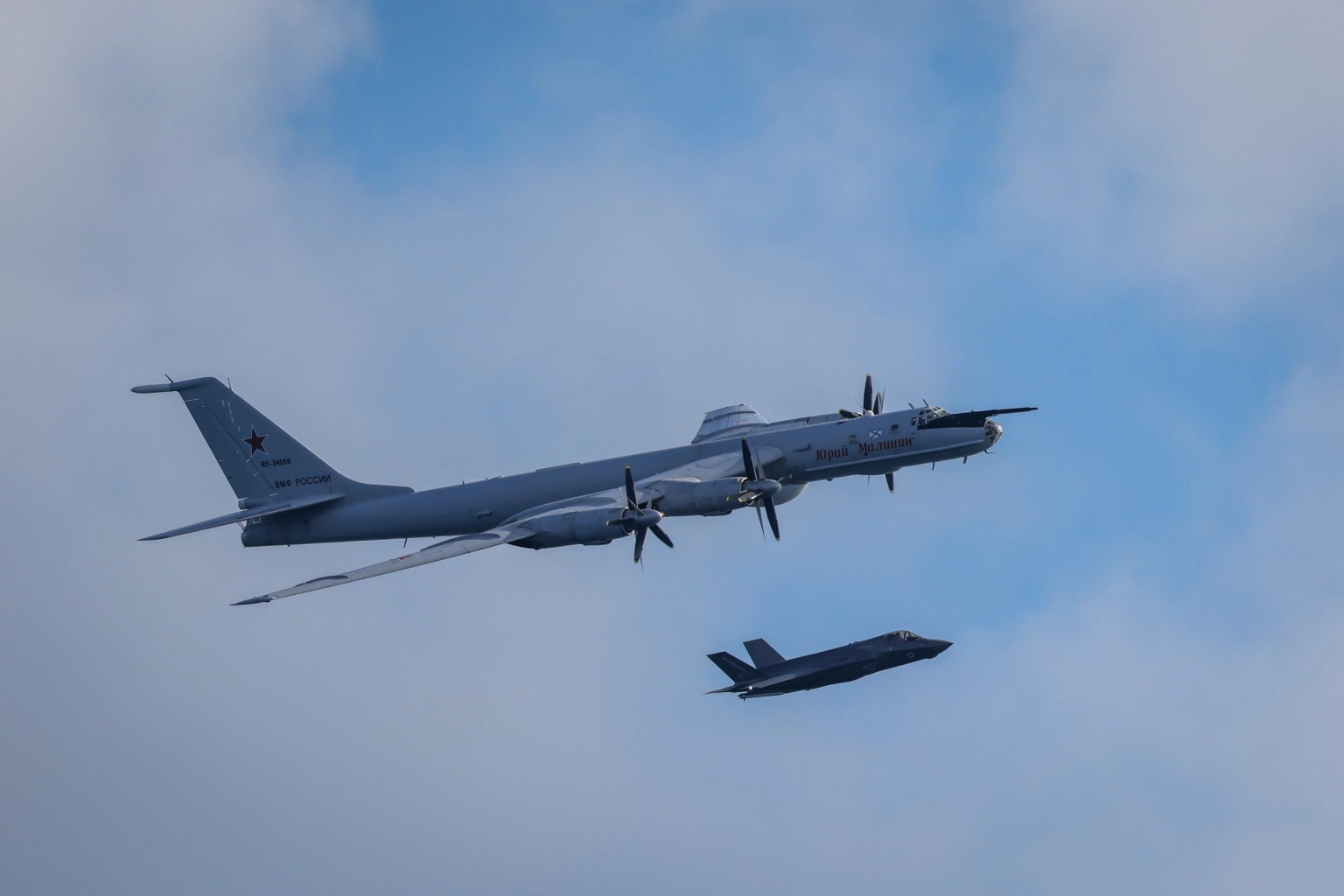 Британські F-35 зупинили провокацію російського літака в Норвезькому морі