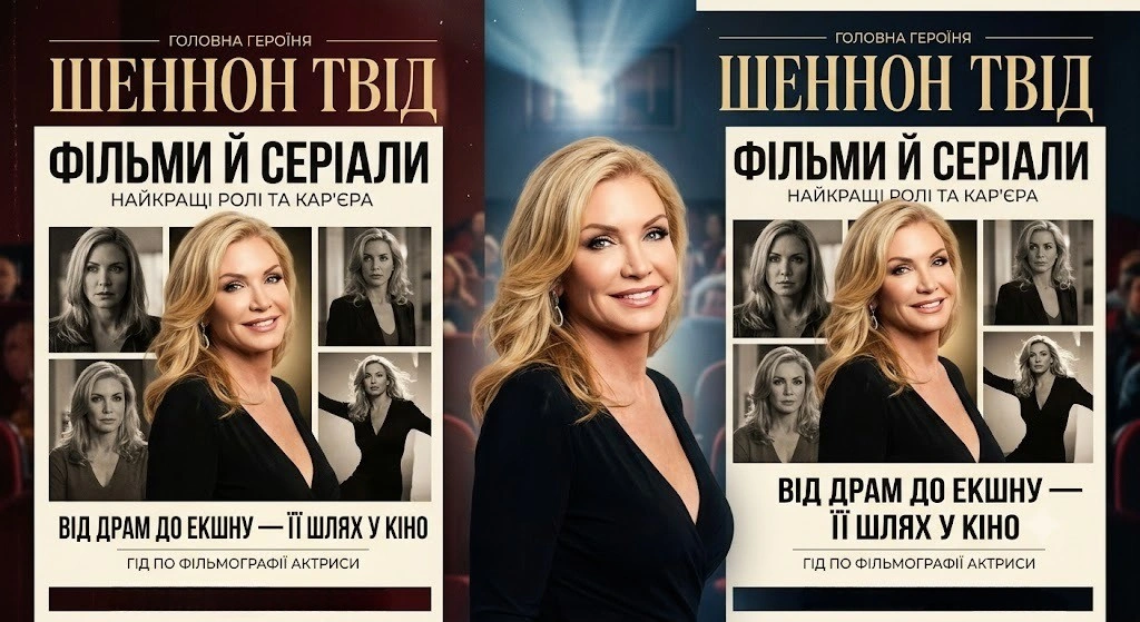 Шеннон Твід у фільмах і серіалах: повна добірка