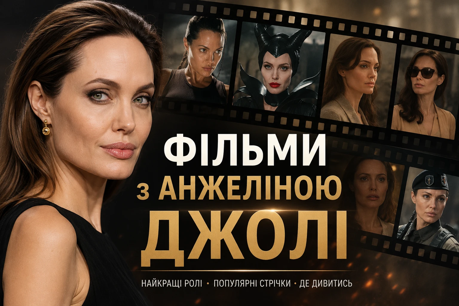 Яскраві фільми з Анджеліною Джолі для домашнього перегляду
