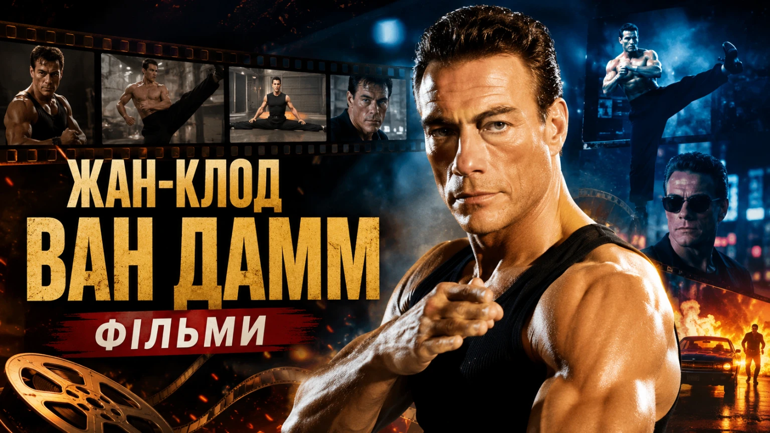 Кращі фільми з Жан-Клодом Ван Даммом для перегляду