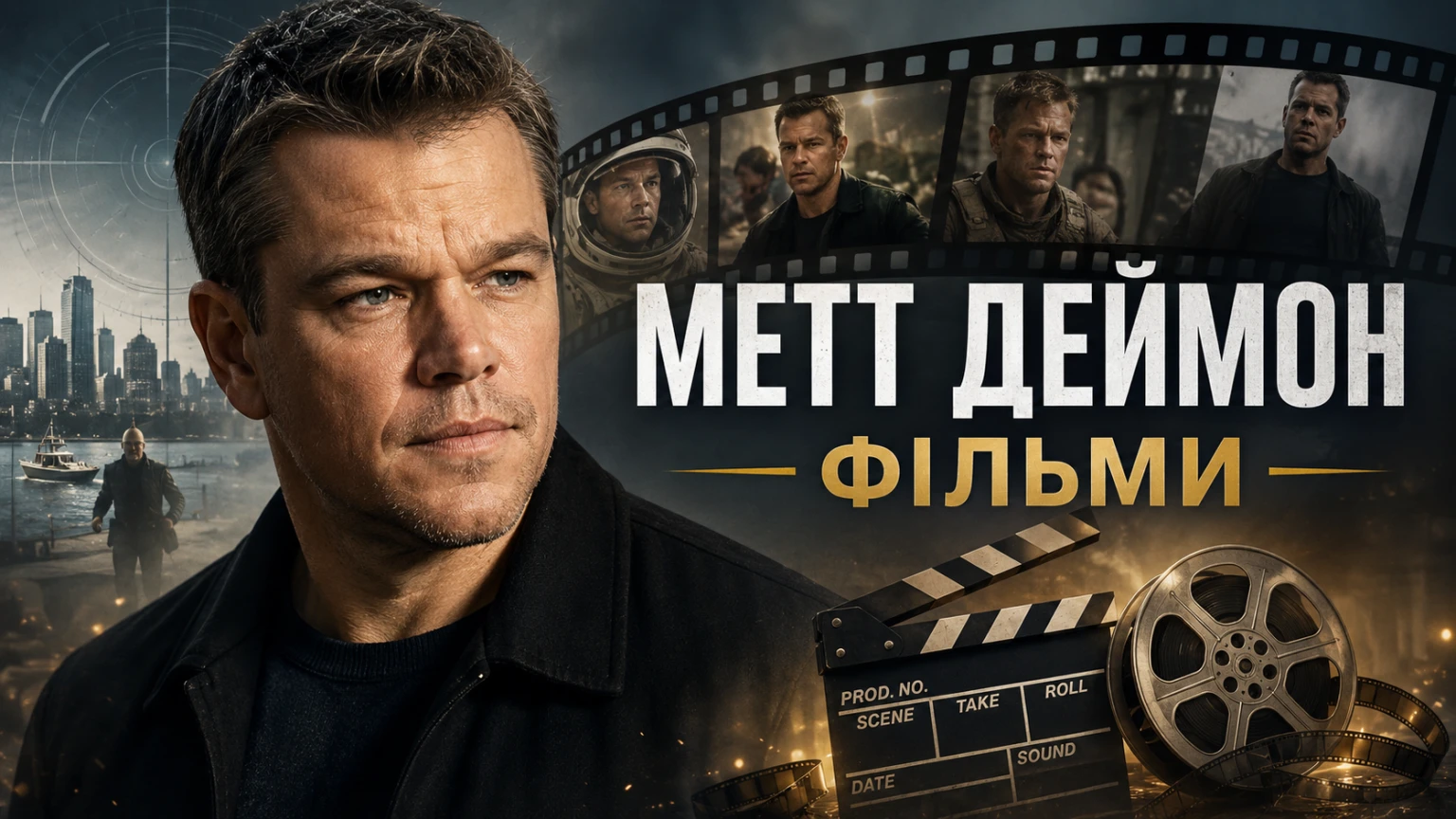 Метт Деймон фільми на будь-який кінематографічний смак